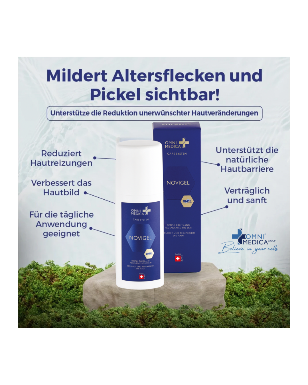 Novigel - Hautregenerations- und Zellschutzserum