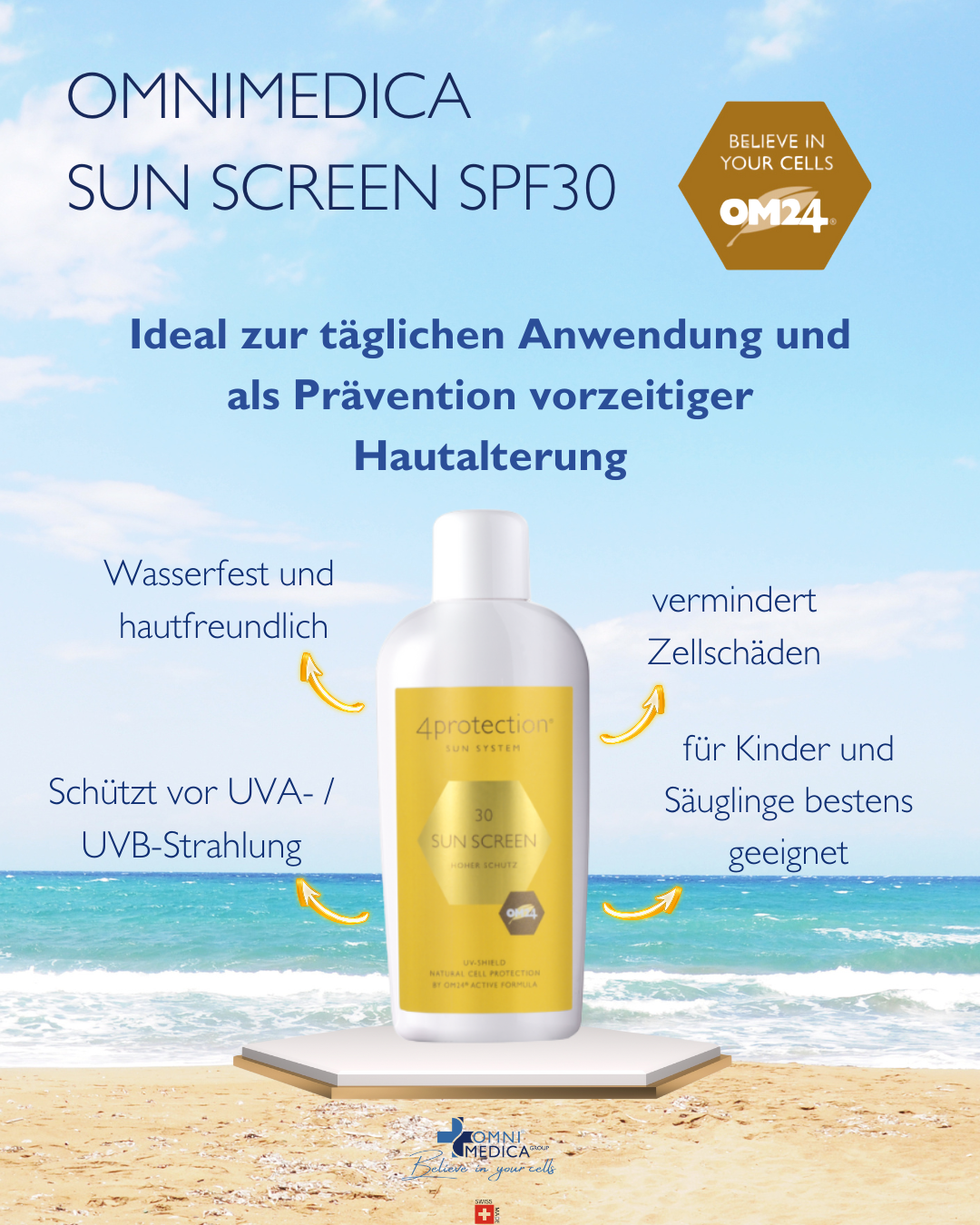Sun Screen SPF30, 100 ml