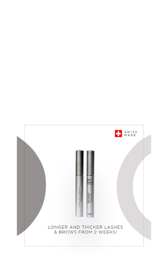 DE MOI Bio Serum 2 In 1: Eyelashes + Eyebrows